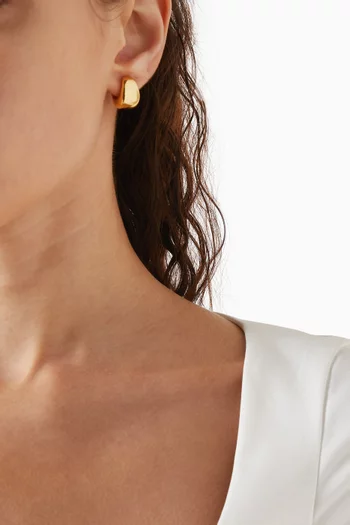 Violet Earrings in 18kt Gold-plated Sterling Silver