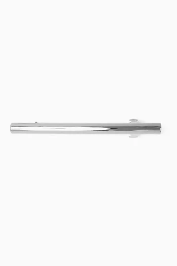 Willa Hair Barrette in Sterling Silver-plated Brass