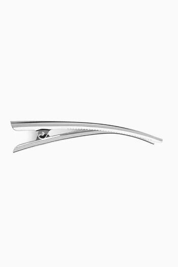 Mona Hair Clip in Sterling Silver-plated Brass