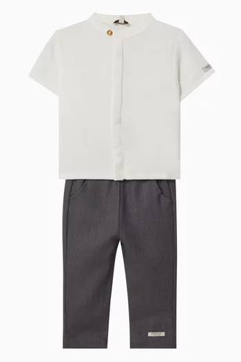 Brynn Trousers in Linen-blend