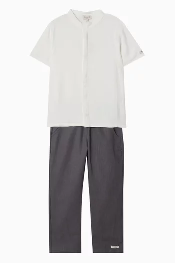Brynn Trousers in Linen-blend