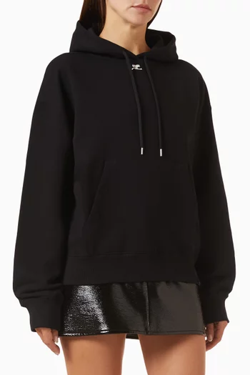 AC Logo Hoodie in Cotton-fleece