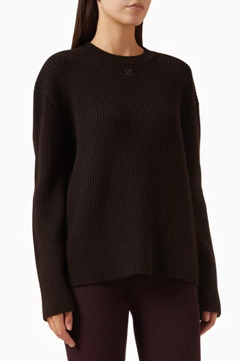 Crewneck Sweater in Merino Wool