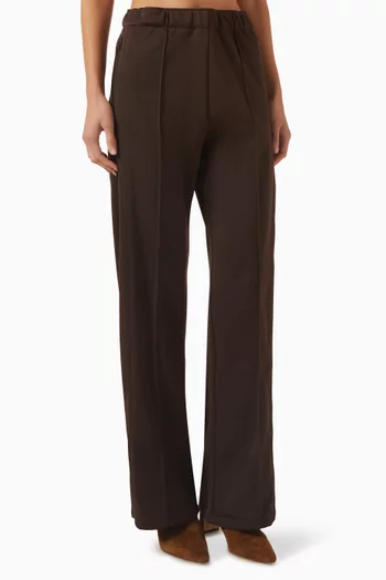 Interlock Wide-leg Tracksuit Sweatpants