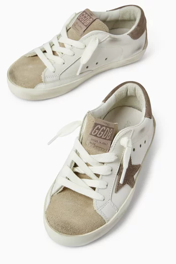 Junior Super-Star Sneakers in Leather