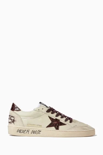 Ball Star Sneakers in Leather & Suede