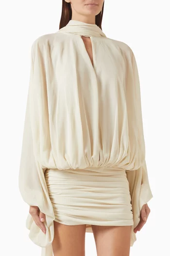 Maite Voluminous Mini Dress