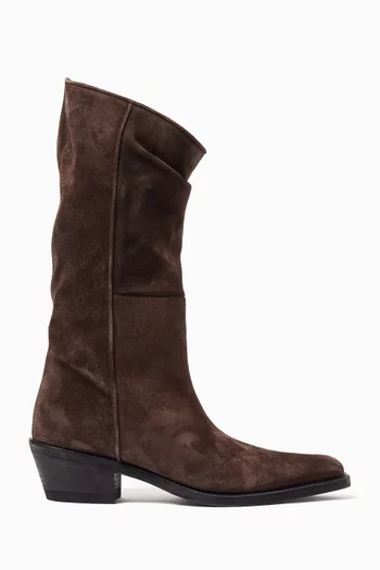 Clive 35 Boots in Suede