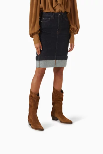Clive 35 Boots in Suede