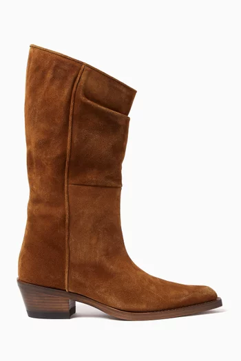 Clive 35 Boots in Suede