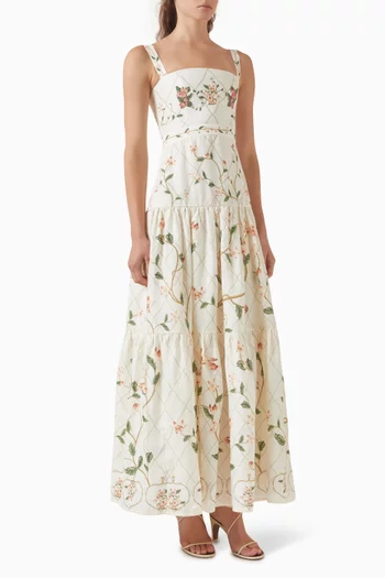 Lima Navegante Mini Dress in Linen