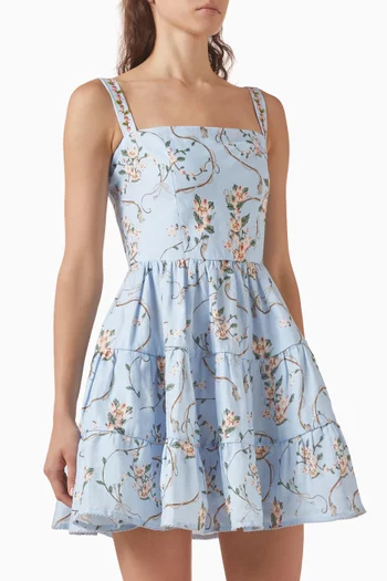 Lima Navegante Mini Dress in Linen