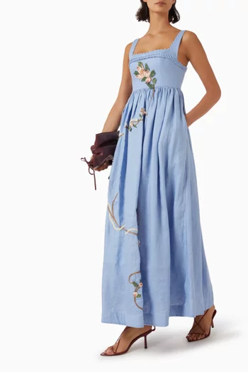 Barbara Dress in Linen