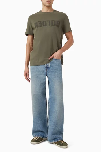 Logo-print T-shirt in Cotton