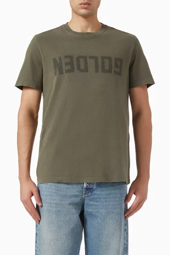 Logo-print T-shirt in Cotton