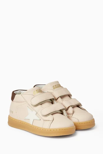 June Ball Star Sneakers in Leather