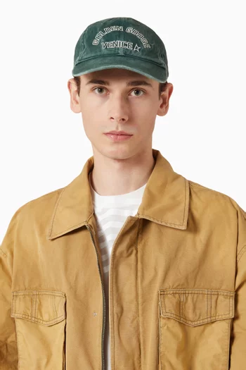 Journey Baseball Cap in Washed Cotton Twill
