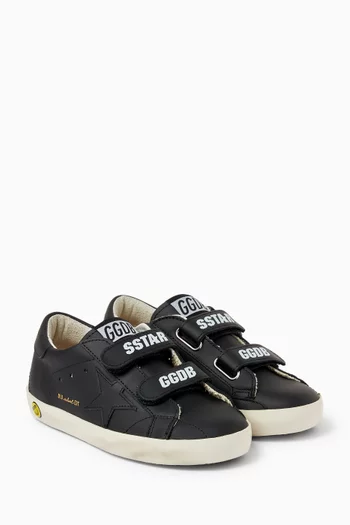 Old School Sneakers in Leather