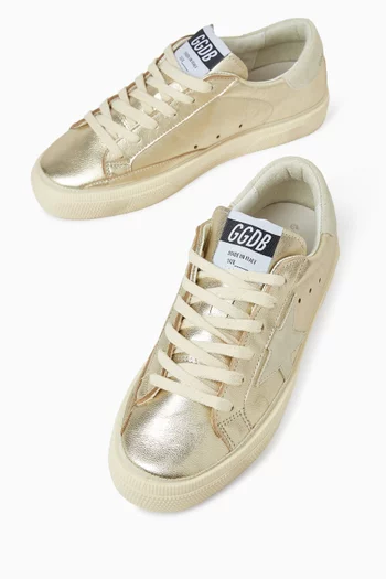 May Sneakers in Laminated Leather