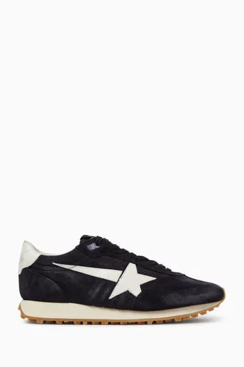 Running Marathon M77 Sneakers in Suede & Leather