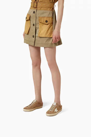 Super Star Sabot Sneakers in Suede
