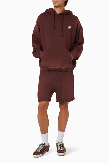 Unisex Star Oversize Hoodie in Cotton