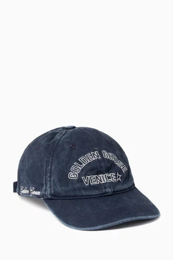 Journey Baseball Cap in Washed Cotton Twill