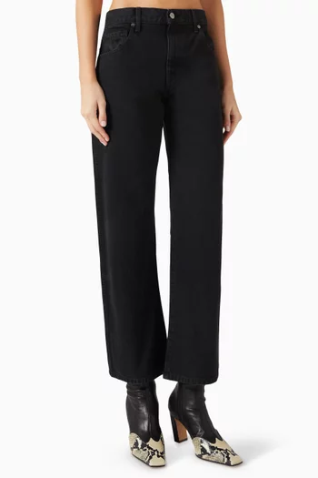 Kerrie Wide-leg Jeans in Denim