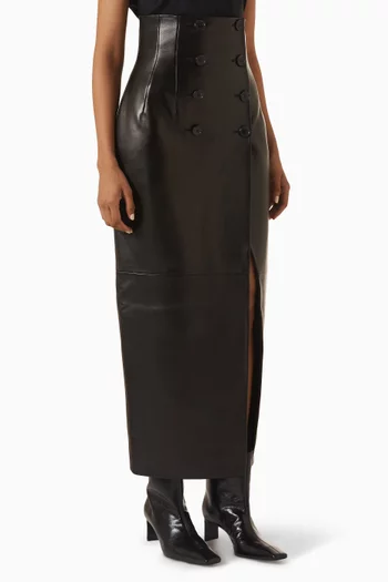 Luiza Skirt in Leather