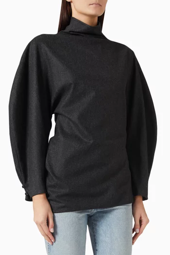 Harlow Top in Wool-cashmere