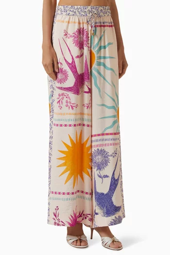 Janis Wide-leg Pants