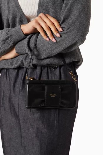 Zip Pouch in Leather