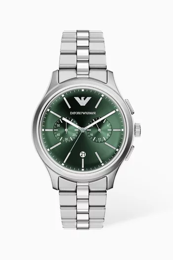 Miyota Quartz Chronograph Watch 42mm
