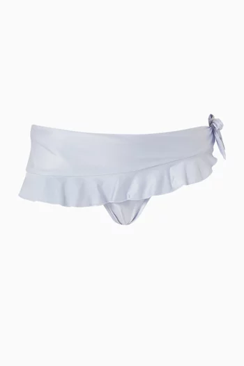 Farah Shine Swim Skirt in Satin