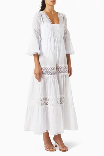Glen Kaftan in Cotton-voile