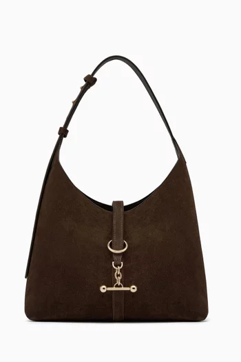 Kite Hobo Medium Bag in Suede
