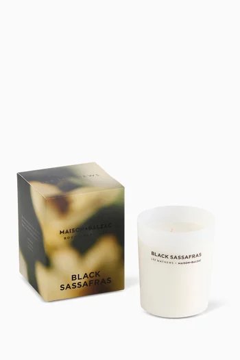 Black Sassafras Large Scented Candle, 300g