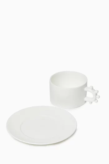 Pomponette Teacup & Saucer Set