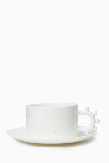 Pomponette Teacup & Saucer Set