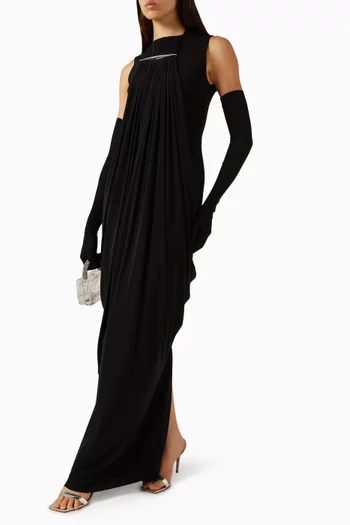 Noor Dress with Gloves