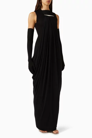 Noor Dress with Gloves