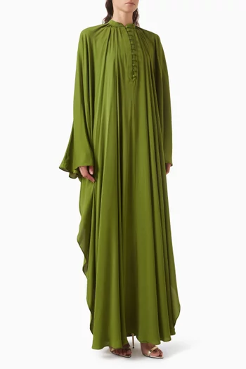 Asymmetrical Cape-style Kaftan