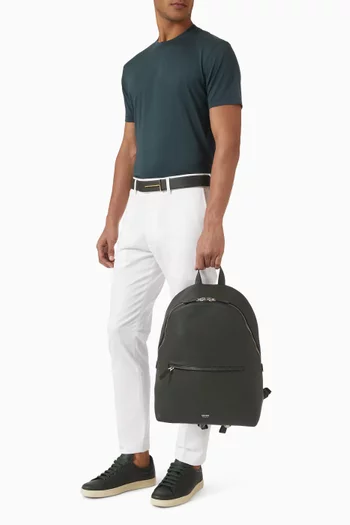 Large Backpack in Leather