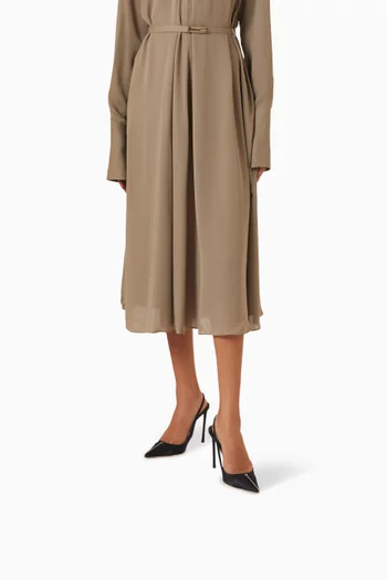 Slingback Pumps in Leather