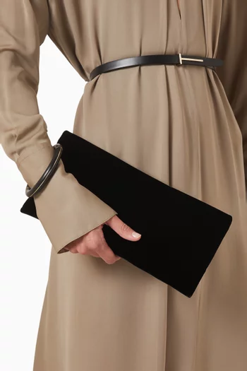 Large Pouch in Velvet