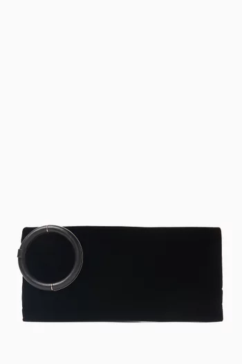 Large Pouch in Velvet