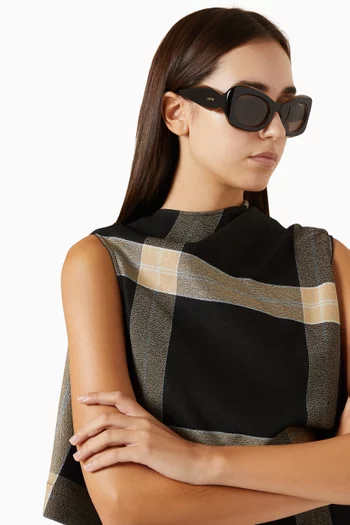 Loewe Signature Square Sunglasses in Acetate