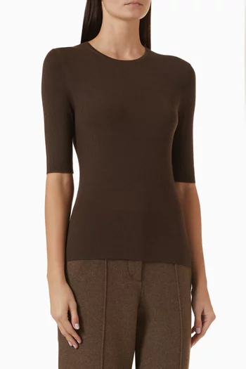 Souffle Sweater in Wool-blend