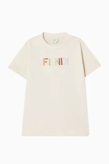 Logo T-shirt in Cotton