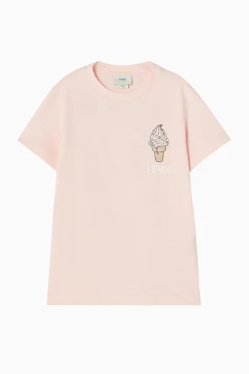 Ice-cream T-shirt in Cotton
